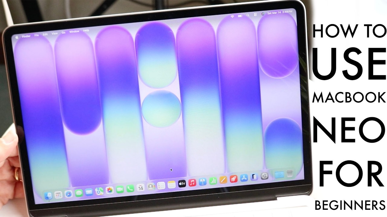 Как пользоваться MacBook Neo! (Полное руководство для начинающих)