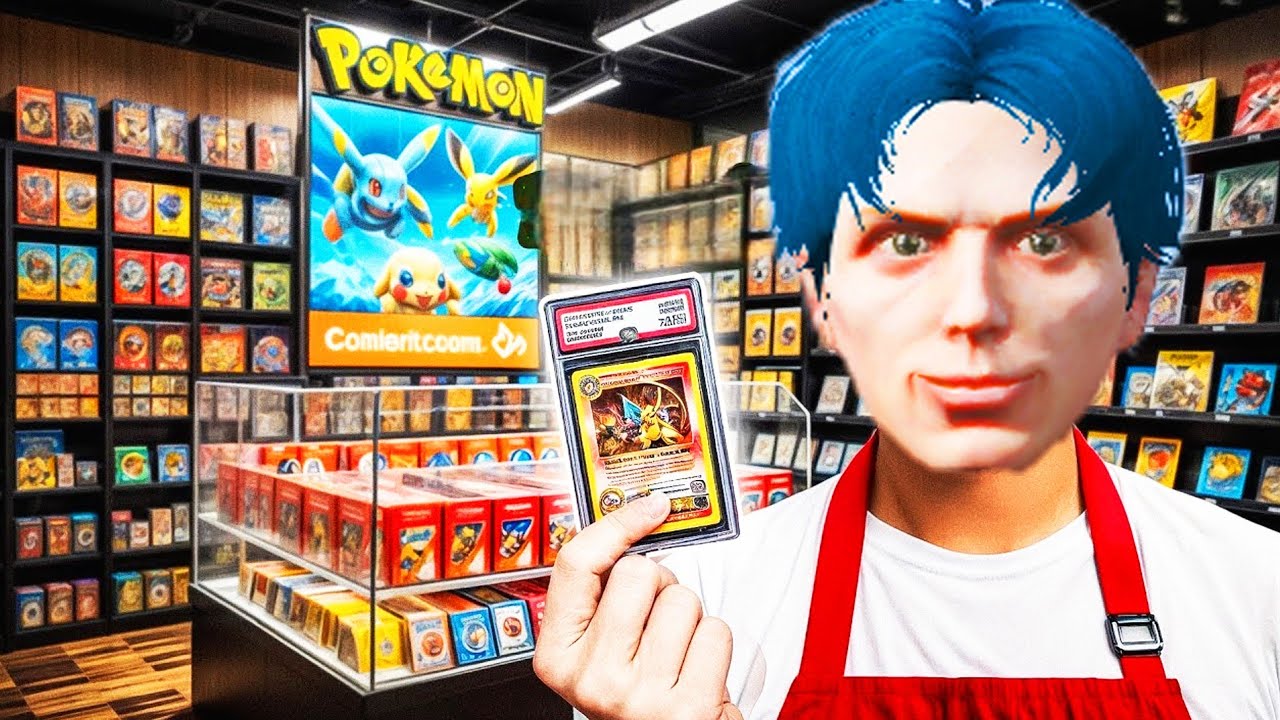 ကမ္ဘာ့ဈေးအကြီးဆုံး Pokémon cardတွေကိုစုဆောင်းခဲ့တယ်/ I Collected Pokémon Card in GTA V