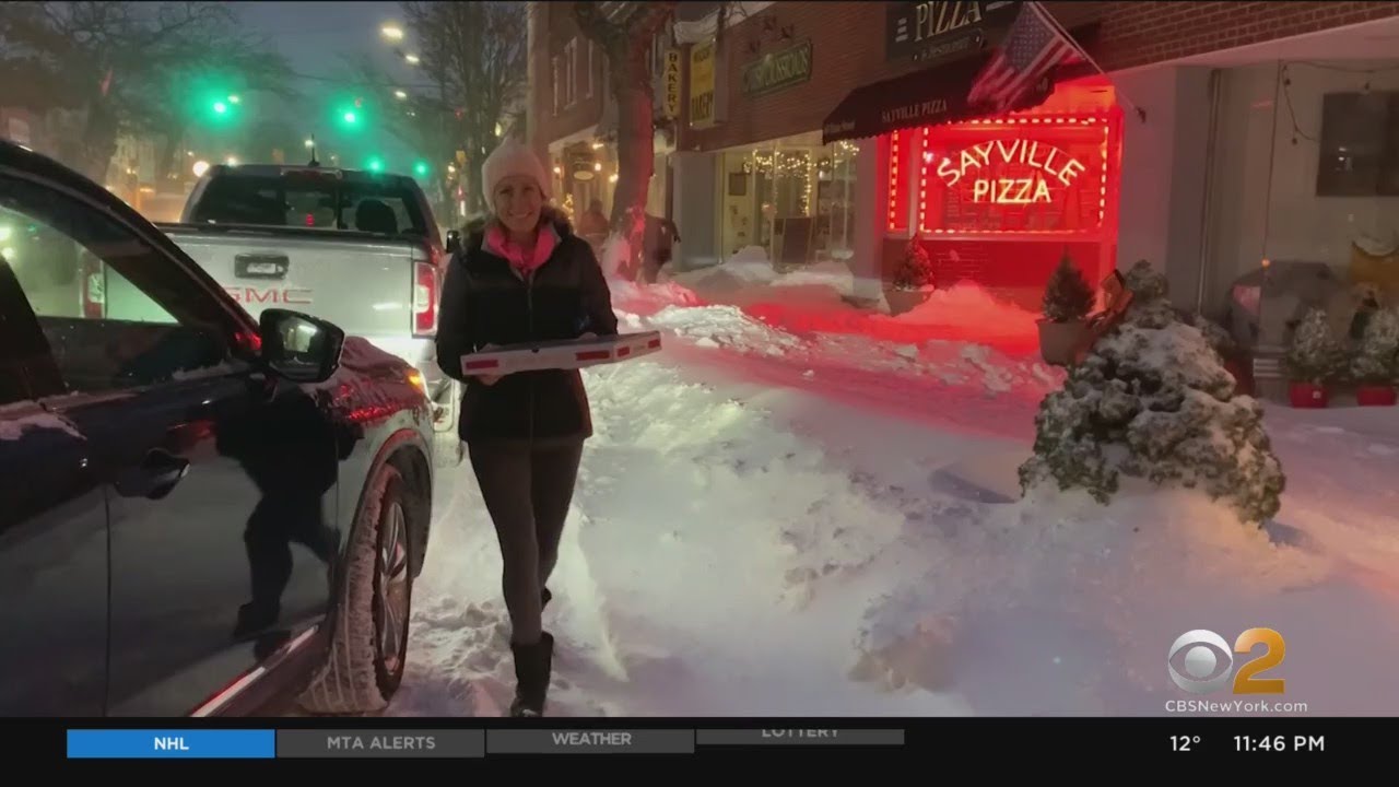 Snow Storm Clean-Up Continues In Hard-Hit Suffolk County