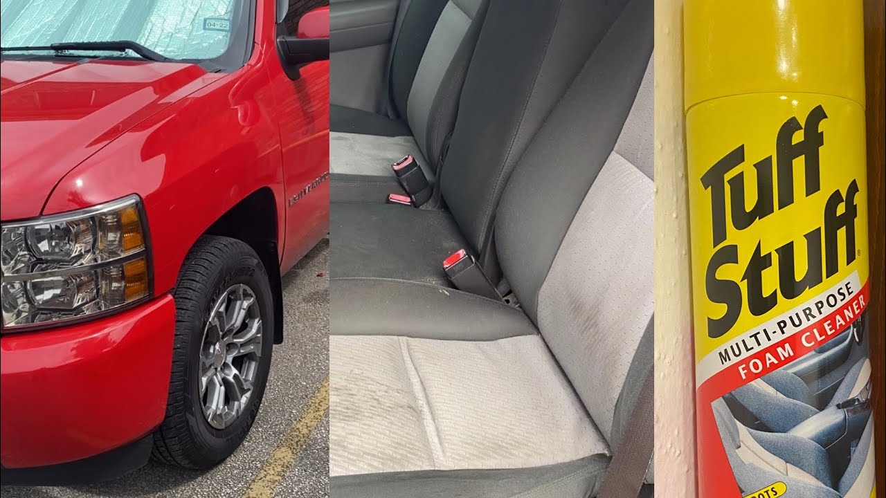 Tuff stuff Cleaning the interior on Single cab Silverado