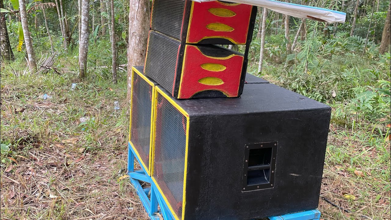 Cek Sound Box Planar 15 inch untuk Lapangan