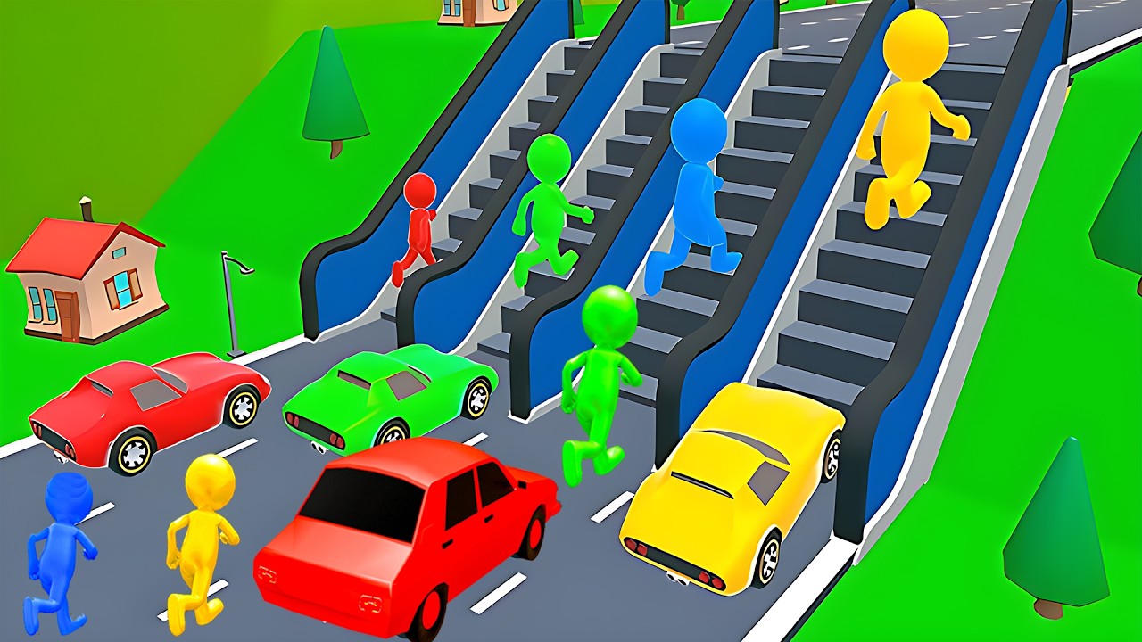 Shape Transform 🚗🏃‍♂️🚲🚦All Levels Gameplay Walkthrough Android,ios New Update Ep 1230