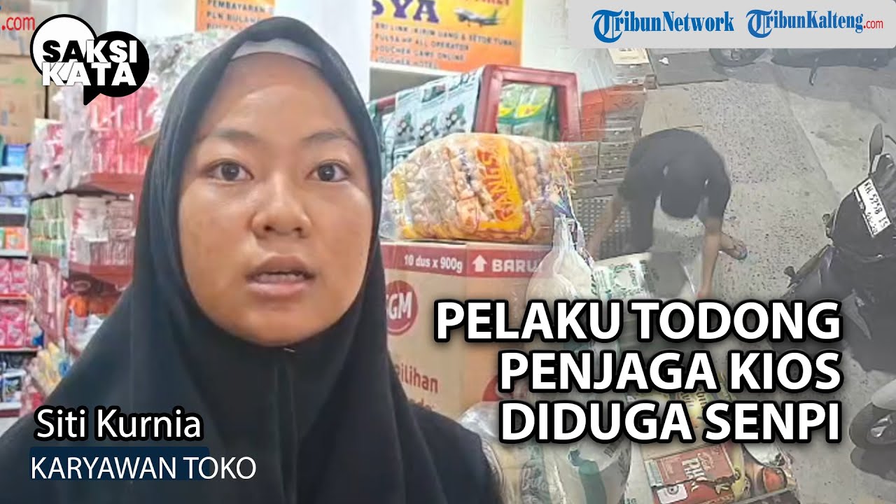 Perampokan Toko Sembako Jalan Mahir Mahar Palangka Raya, Pelaku Todong Penjaga Kios Diduga Senpi