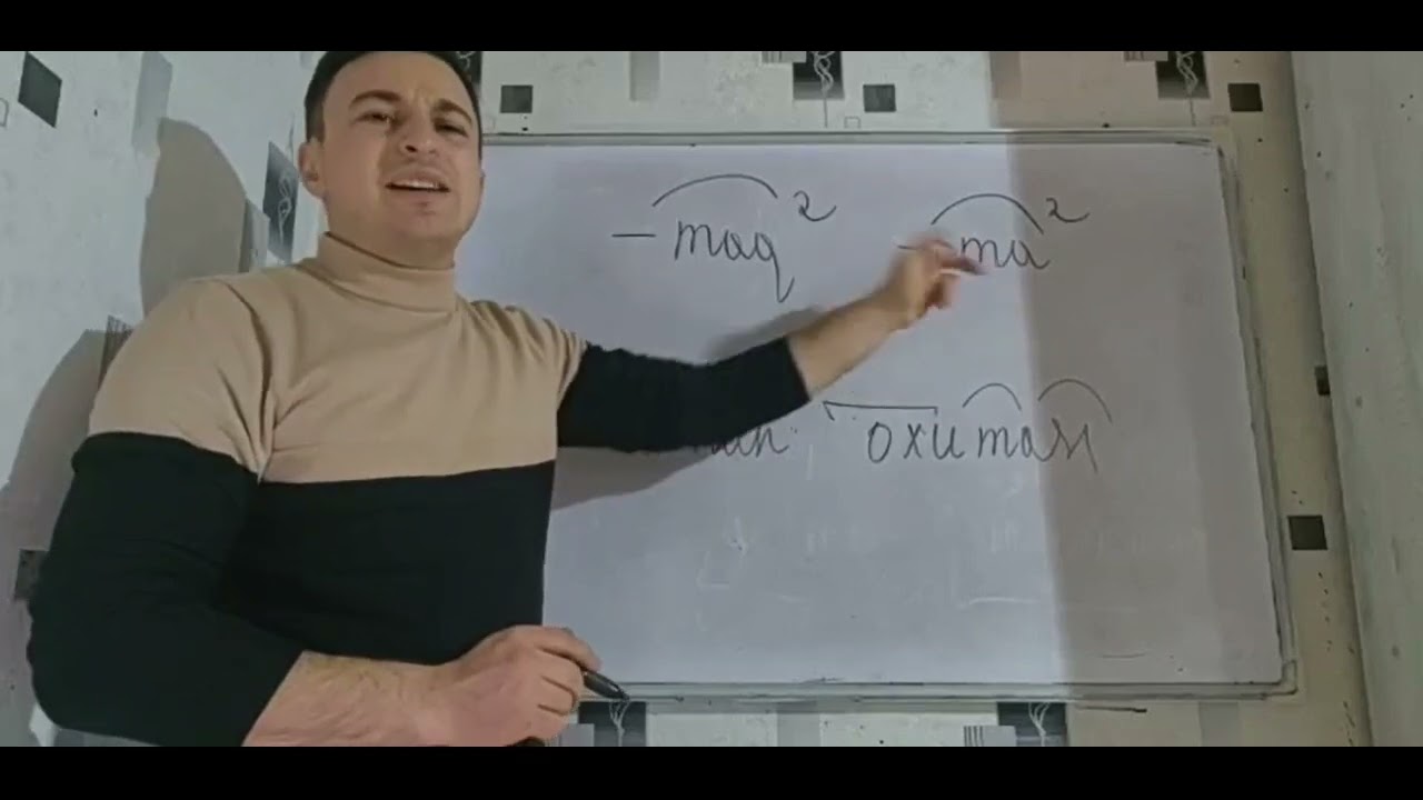 Feilin təsriflənməyən formaları - Canlı dərsdən -Ülvi Osmanlı