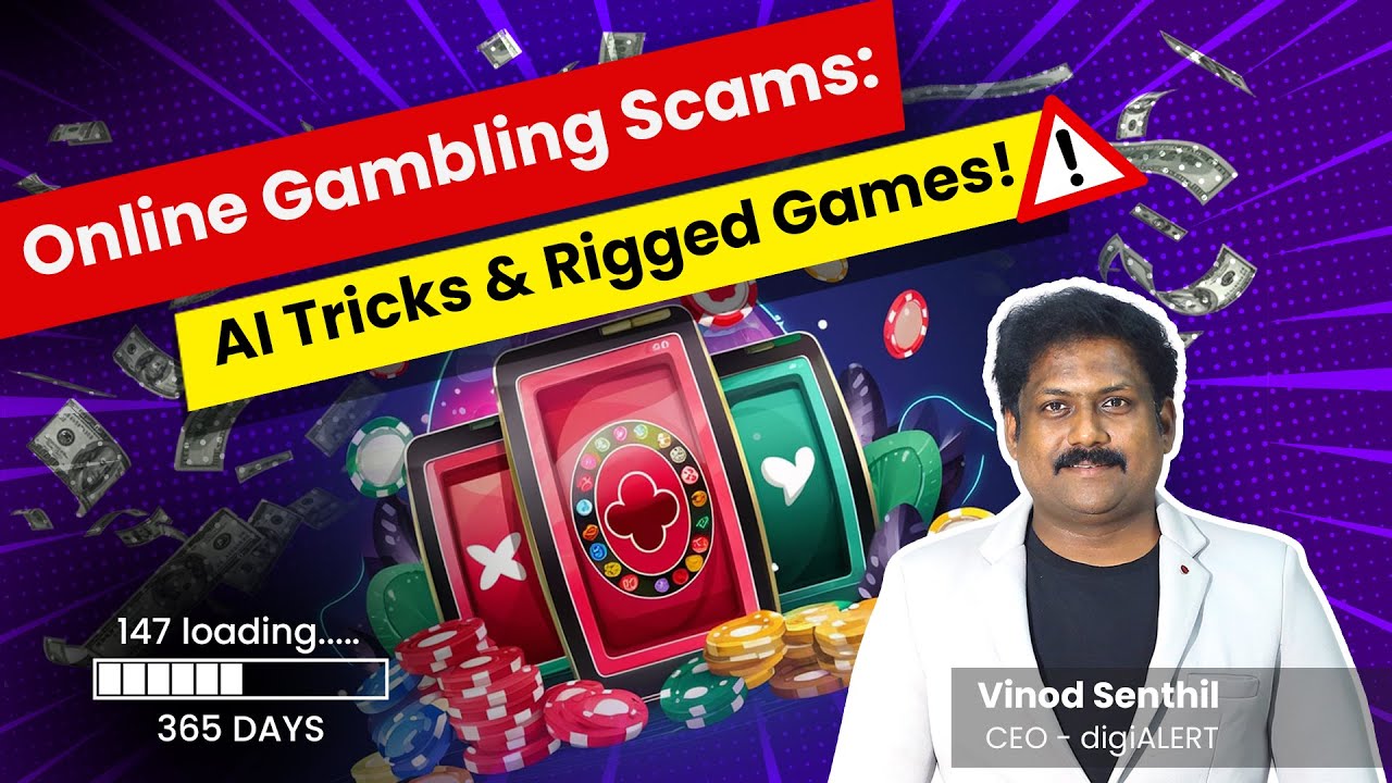 Exposing Online Gambling Scams: AI Tricks & Rigged Games! - Vinod Senthil
