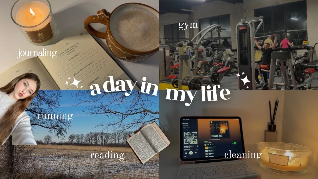 VLOG ☁️🍂🕯️| silownia, ksiazki, o nagrywaniu, spokojny dzień 