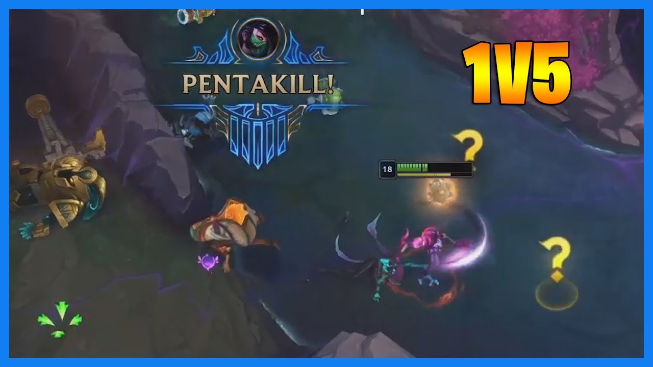 HIGH ELO 1v5 PENTAKILL! LoL Daily Moments Ep 2169