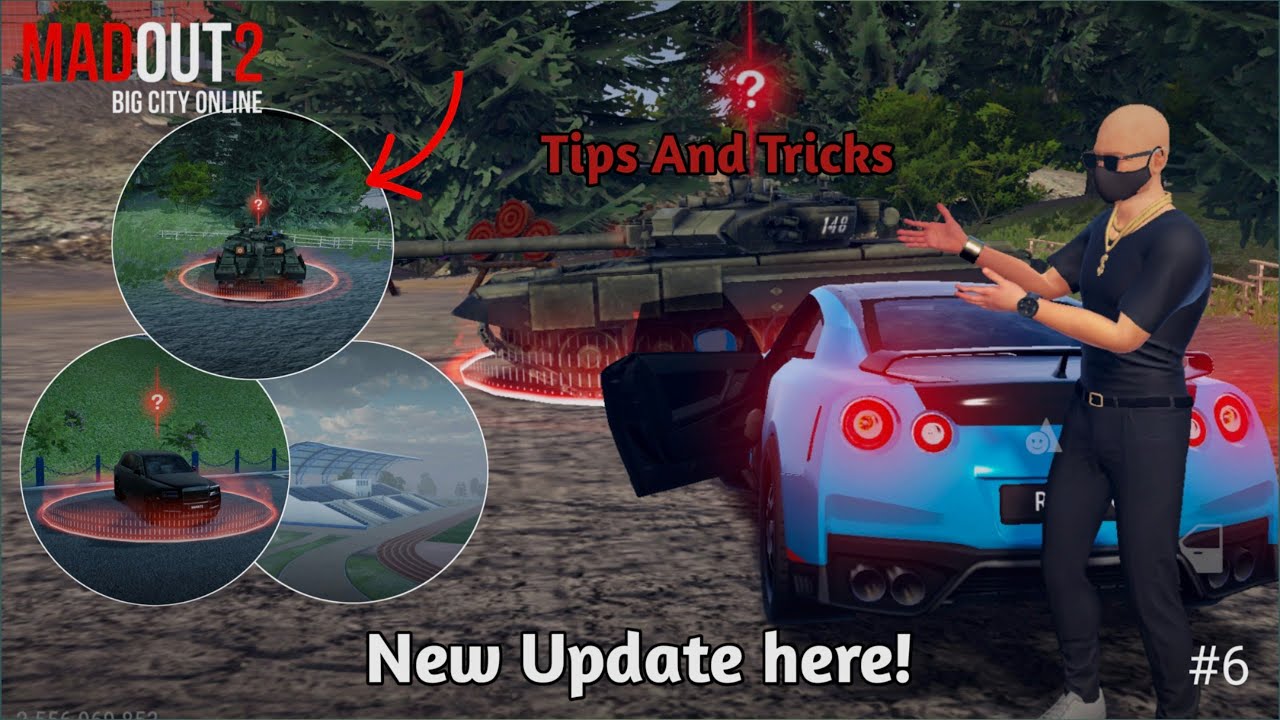 New Update Here! or tips and trick 🎉🙀|| MadOut2 #6