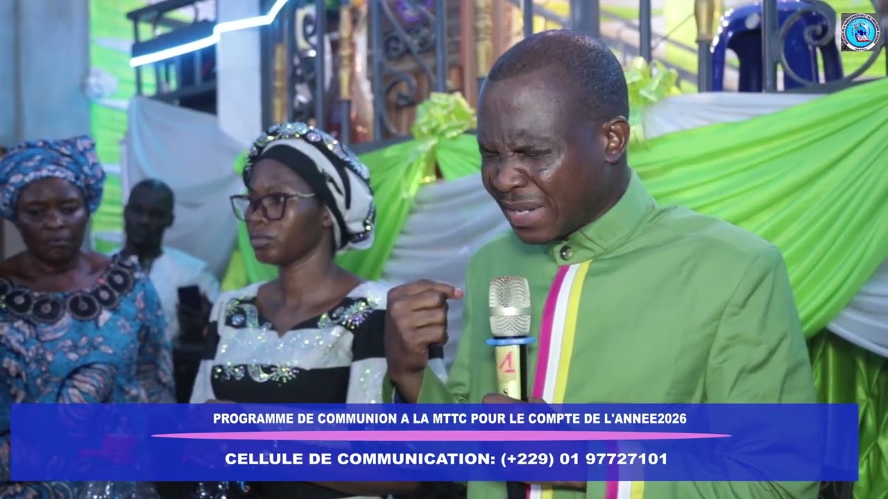 Communion à la MTTC pour le compte de l'année 2026
