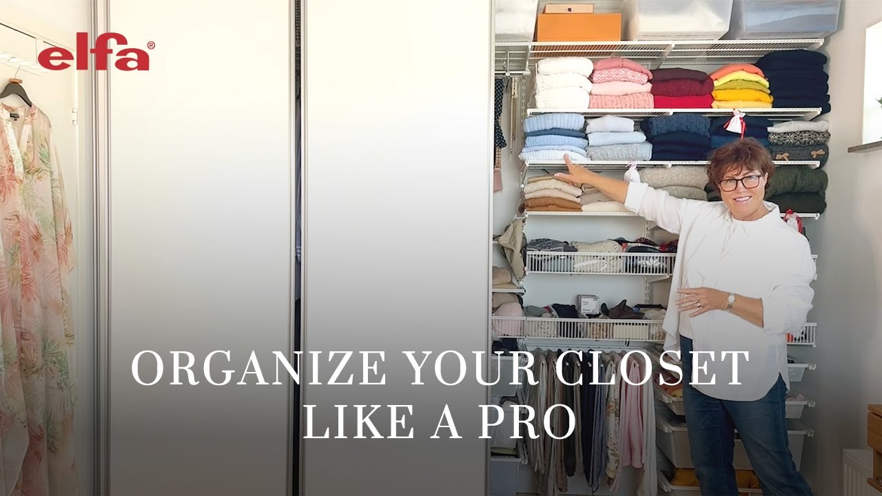 How to: Organize Your Closet with Elfa