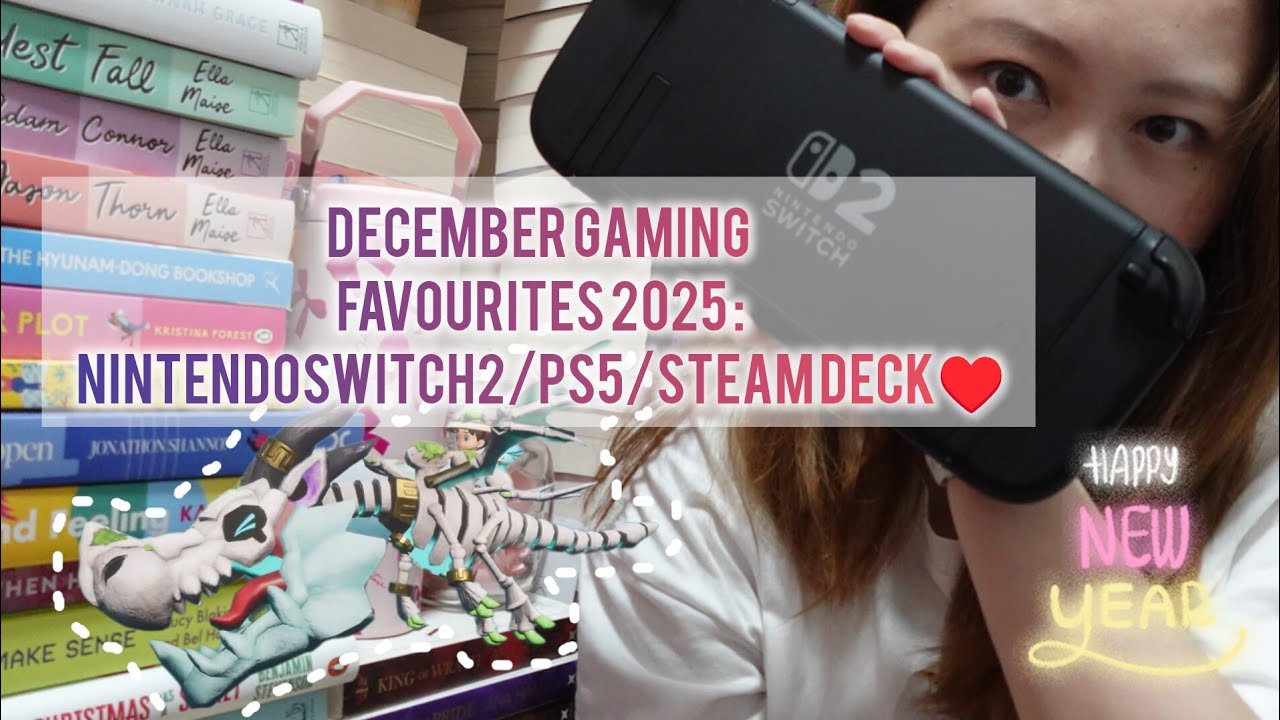 Игровые фавориты декабря 2025 года: NINTENDO, SWITCH 2/PS5/STEAM DECK♥