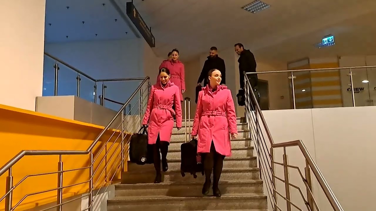 O zi din viata unei stewardese Wizz Air
