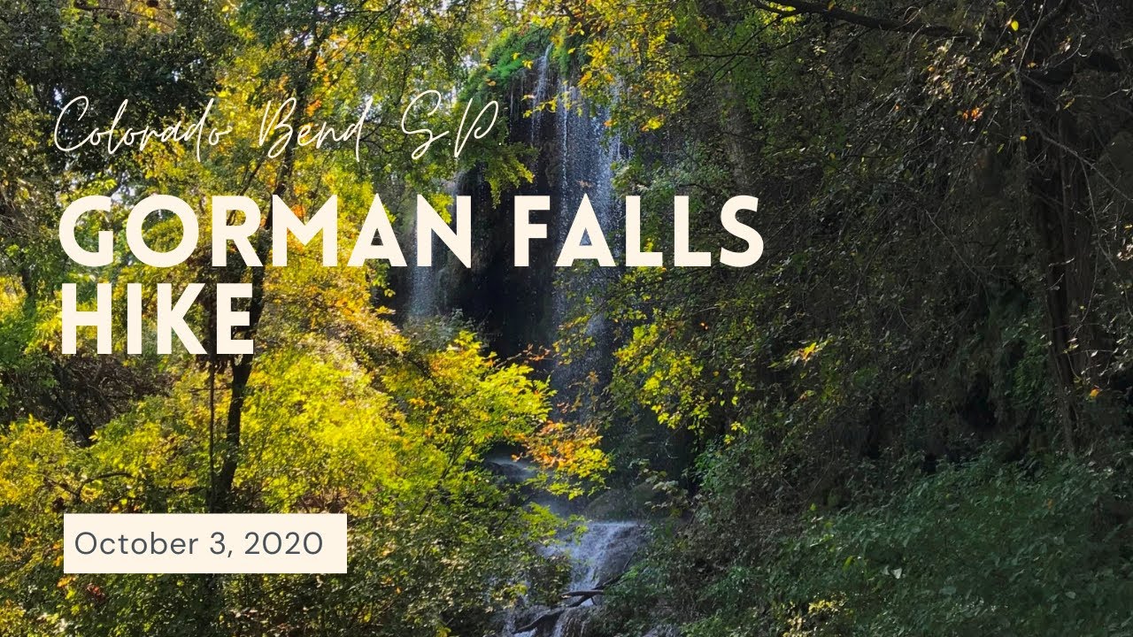Gorman Falls, Gorman Spring, Tinaja Trail Hike (Colorado Bend State Park, Texas)