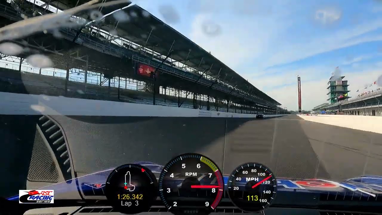 Indianapolis Motor Speedway - Road Course.  SVRA SpeedTour - June 2024 - Test Laps