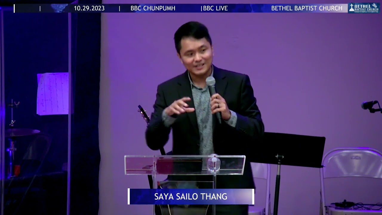THAWNGTHA CHIM: SAYA SAILO THANG