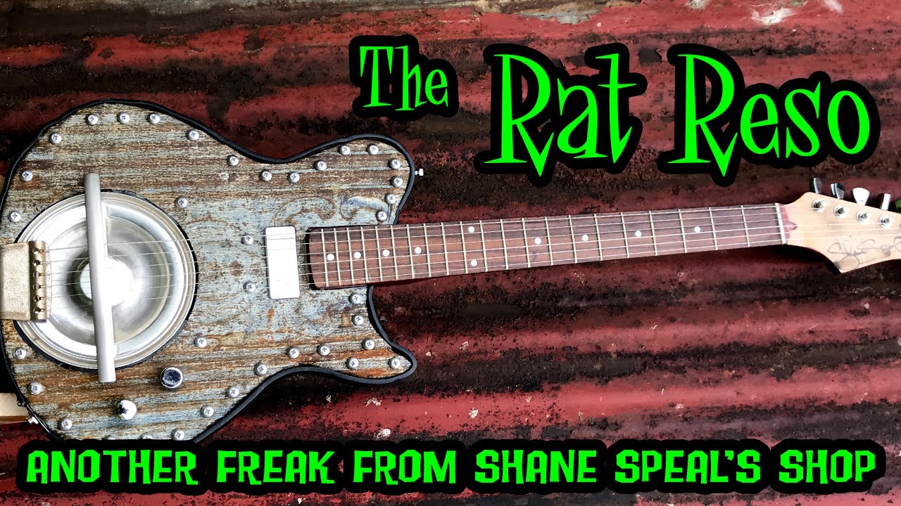 The Rat Reso:  Electric Resonator Guitar Project by Shane Speal