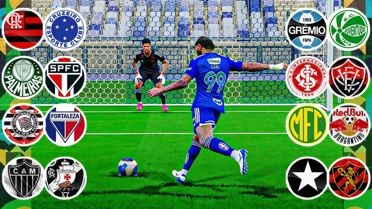 QUINTA RODADA DO BRASILEIRÃO 2025 DE PONTOS CORRIDOS NOS PÊNALTIS!!! EA FC25