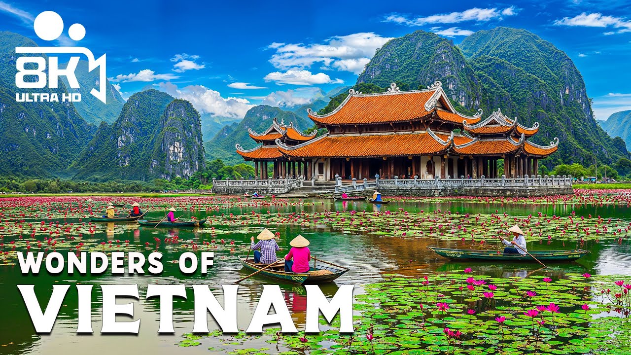 Wonders of Vietnam – Discover Mountains, Rivers, and Timeless Beauty | Travel Video 4K