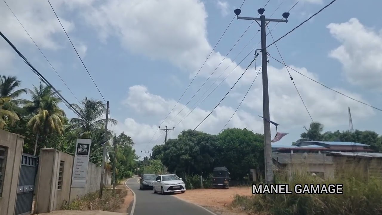 Road Trip from Matale to Dambulla / walking with Manel 266
