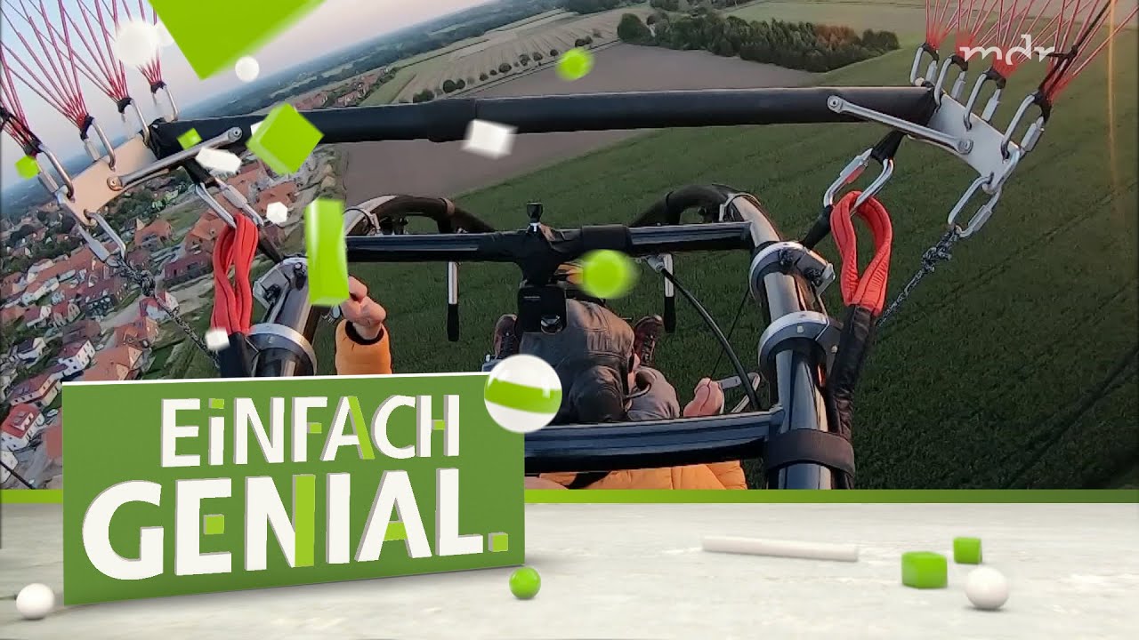 Henriettes Fahrt im fliegenden Auto | Einfach genial | MDR