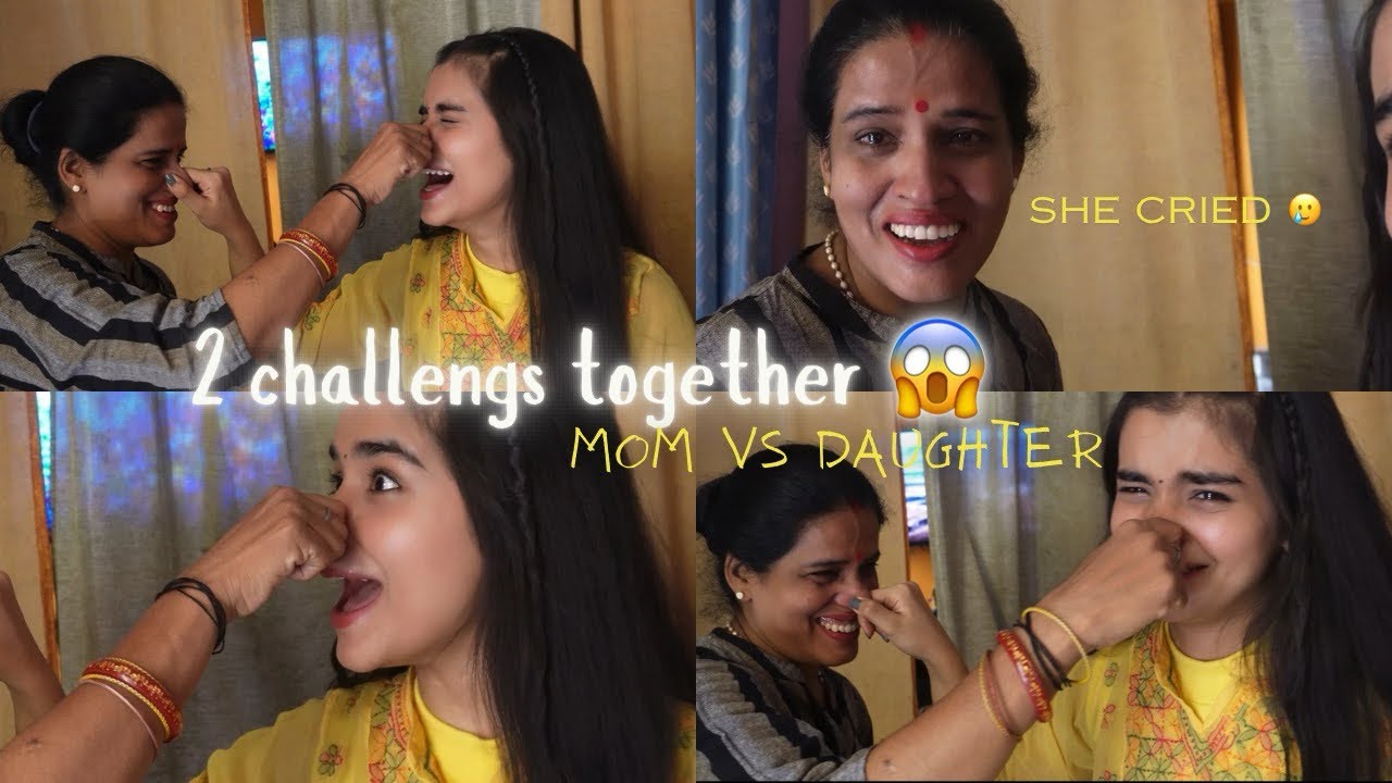 No Nose and Nose pulling challenge with MoM ☠️‼️