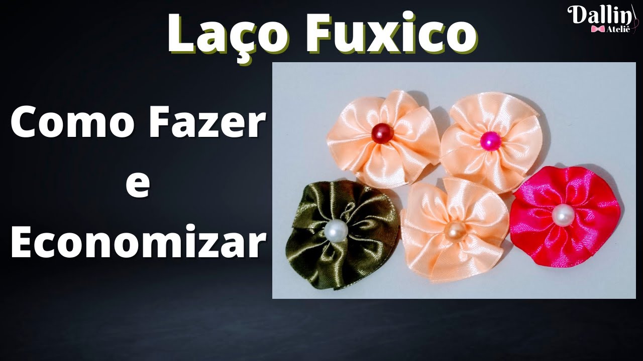 Laço Pet fuxico: Como Fazer e como ECONOMIZAR na produção + preço (DESCOMPLICANDO)