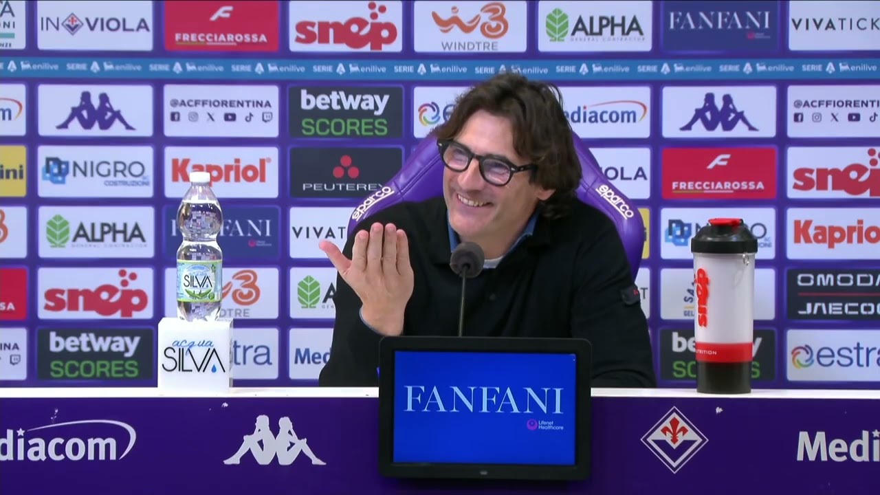 MISTER VANOLI DOPO FIORENTINA PISA