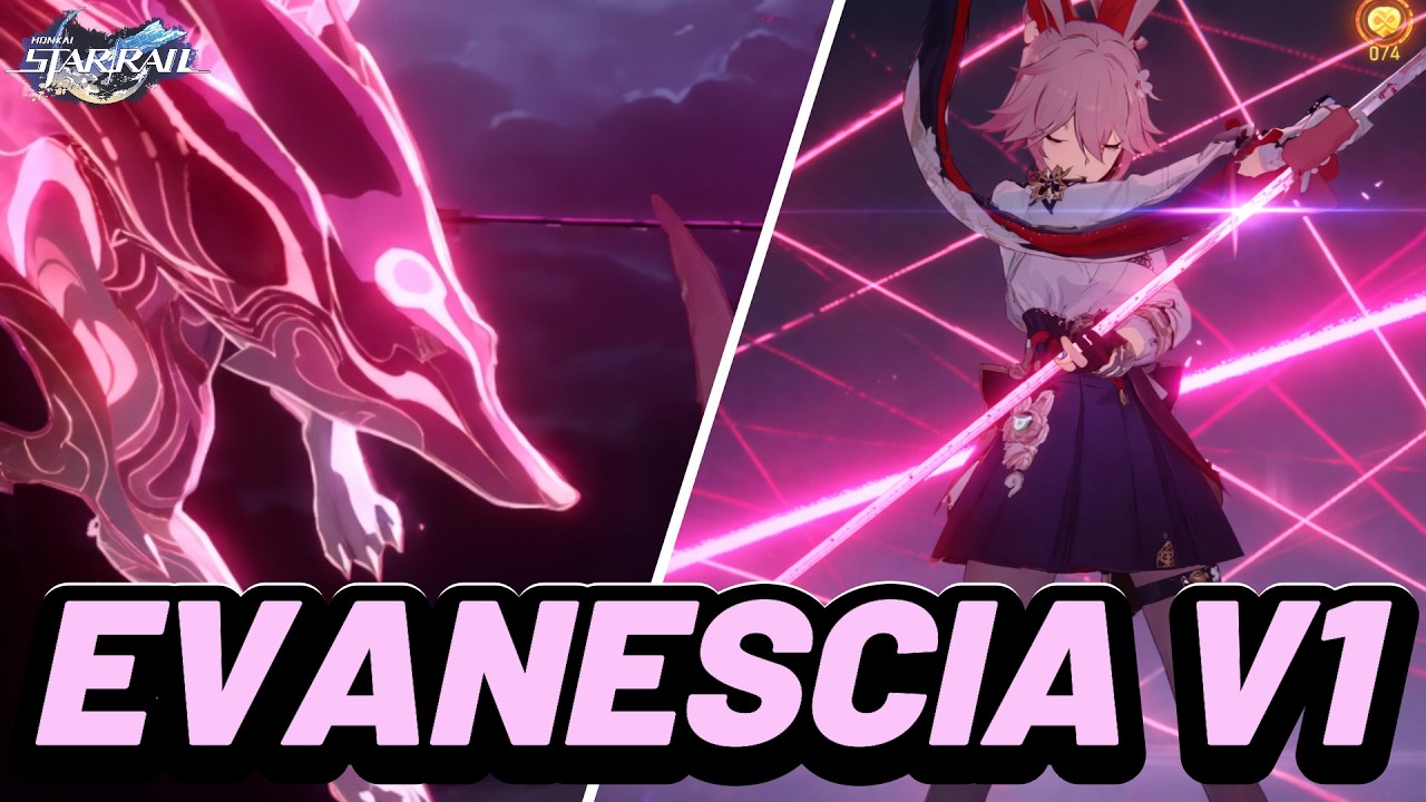 As STRONG as Silverwolf 999?! Evanescia&rsquo;s SUMMON Is Crazy! Evanescia Full Kit Beta V1!! - HSR