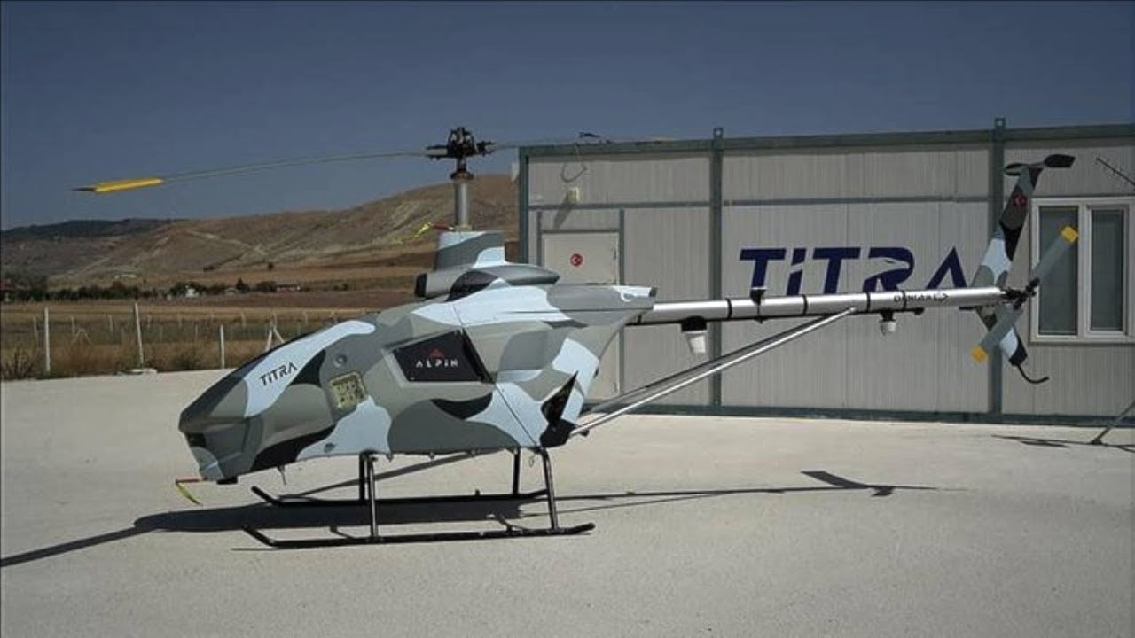 Alpin, Turkey's first domestically produced unmanned helicopter