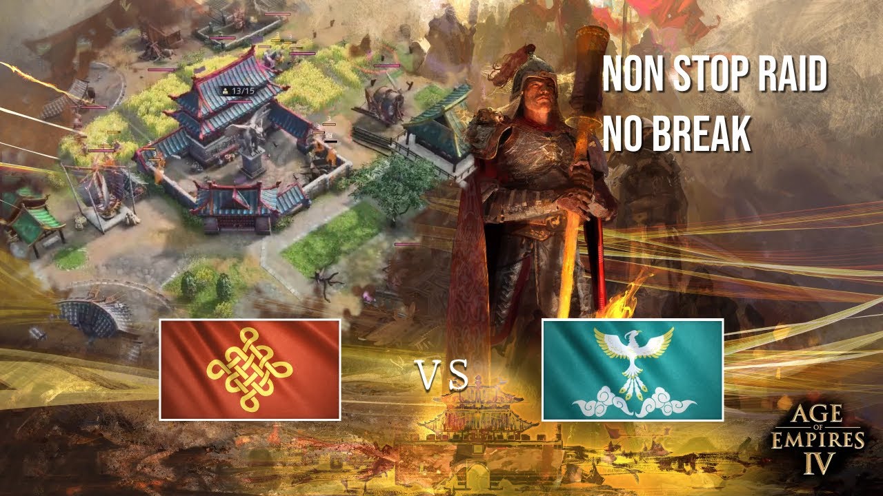 Age of Empires 4 - Chinese only VS Zhu Xi's Legacy Rank Gameplay