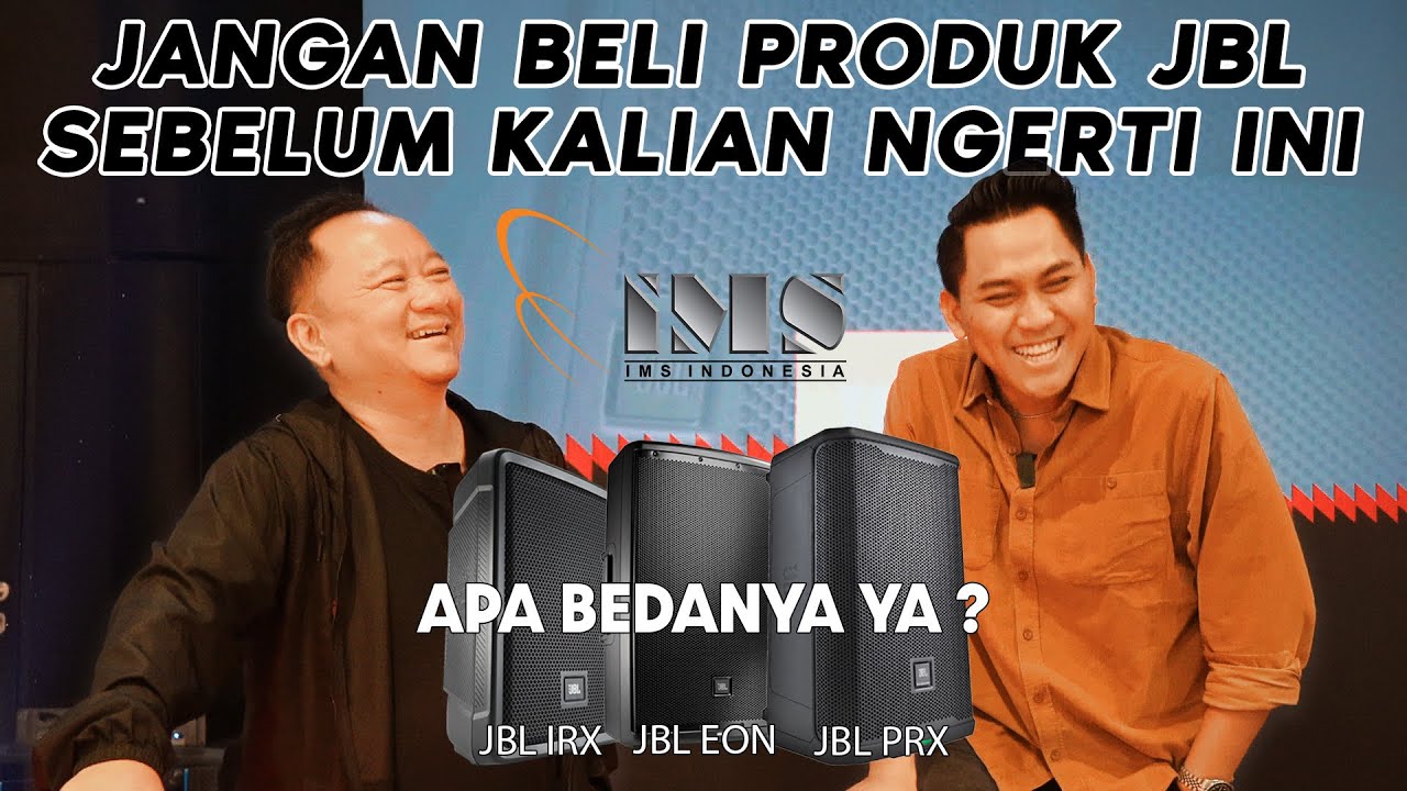 YANG GAK NGERTI GW JAMIN JADI NGERTI || JBL PROFESIONAL #jbl