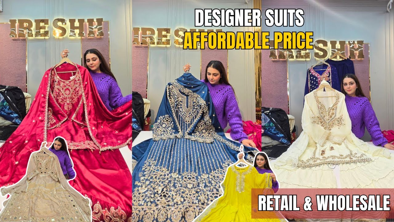 Designer Suits AT Affordable Prices - Ireshh Clothing