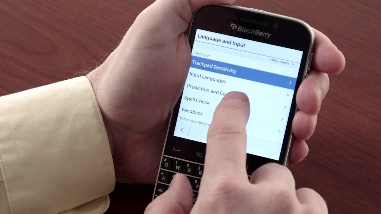 Blackberry Classic Training