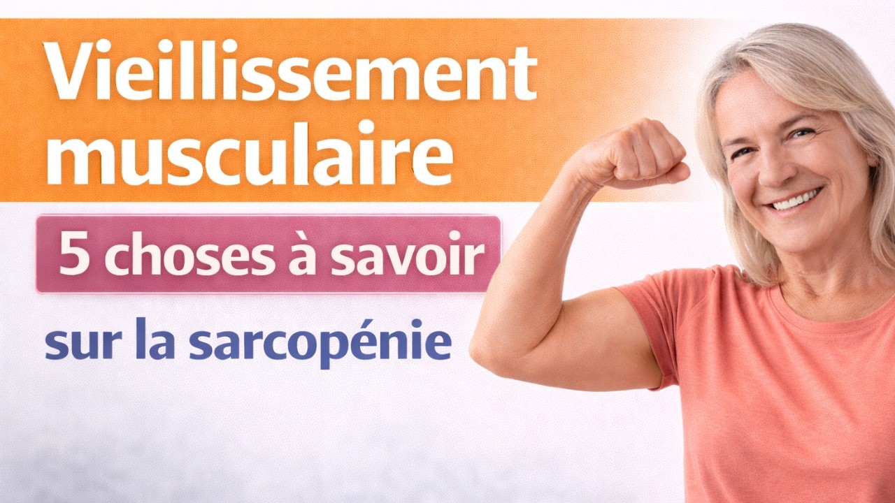 Vieillissement du muscles: 5 choses à savoir sur la sarcopénie !