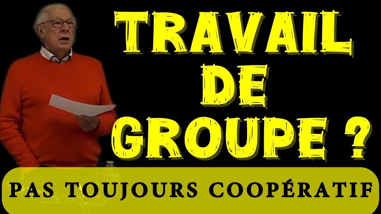 Coopération à l’école : pourquoi “le travail de groupe” échoue souvent ? (Meirieu)