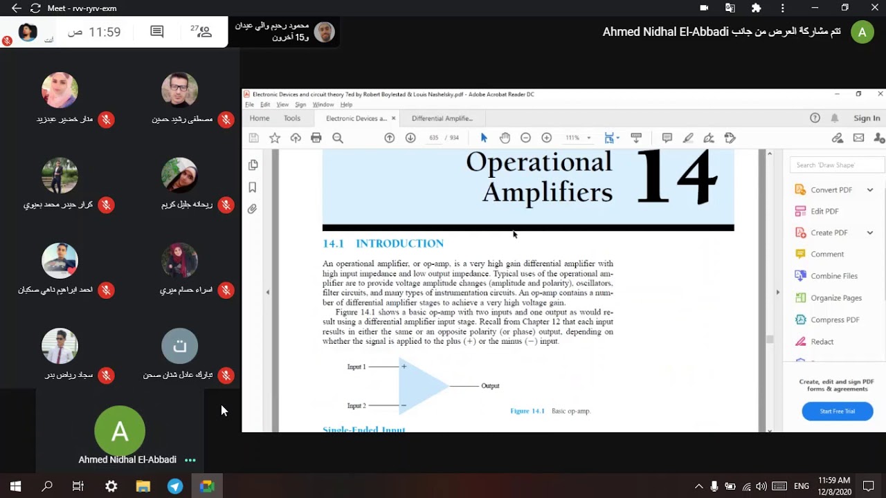 Ch14 Op-amp Integrated circuits in arabic