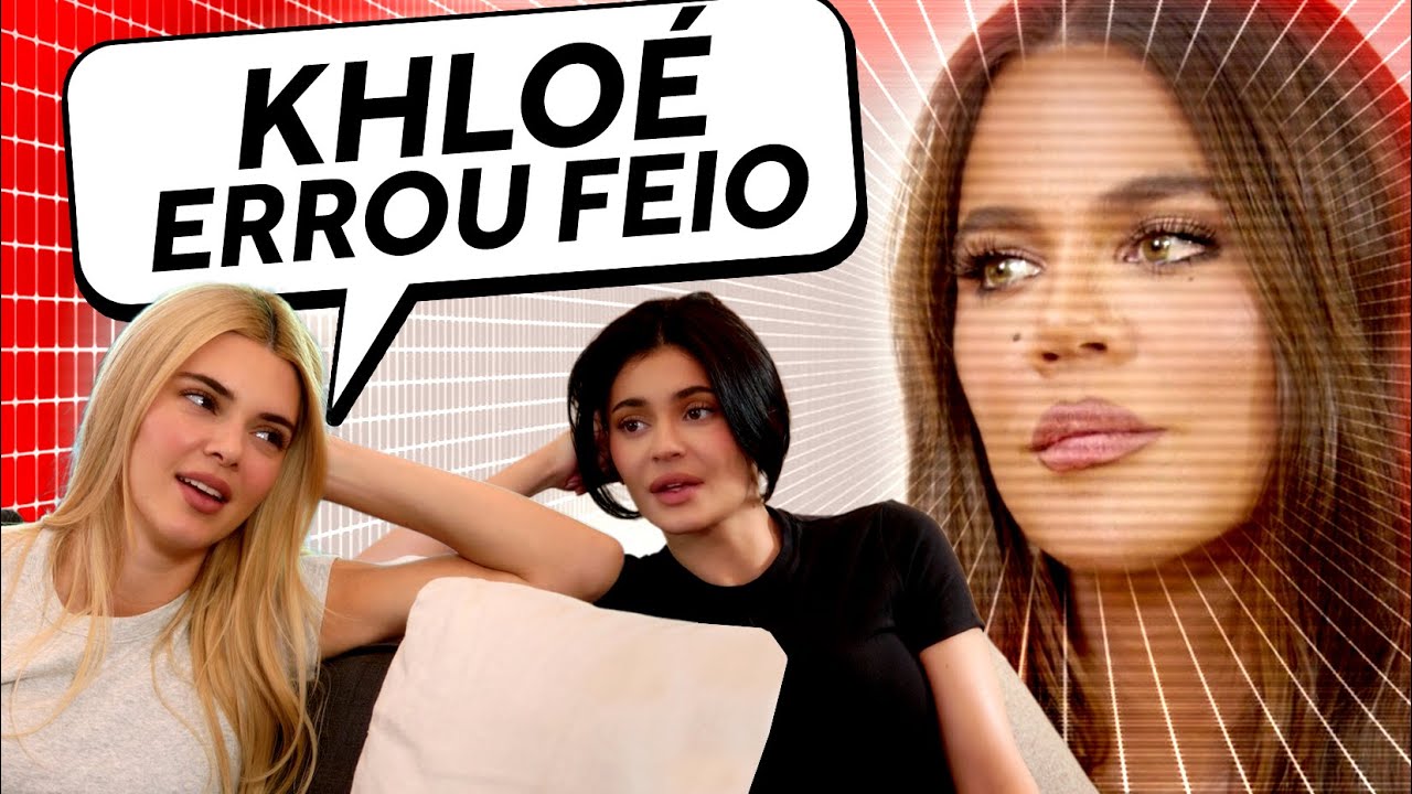 KENDALL JENNER DÁ SHOW DE HIPOCRISIA CONTRA A POBRE DA KHLOÉ KARDASHIAN *passando pano pra macho*