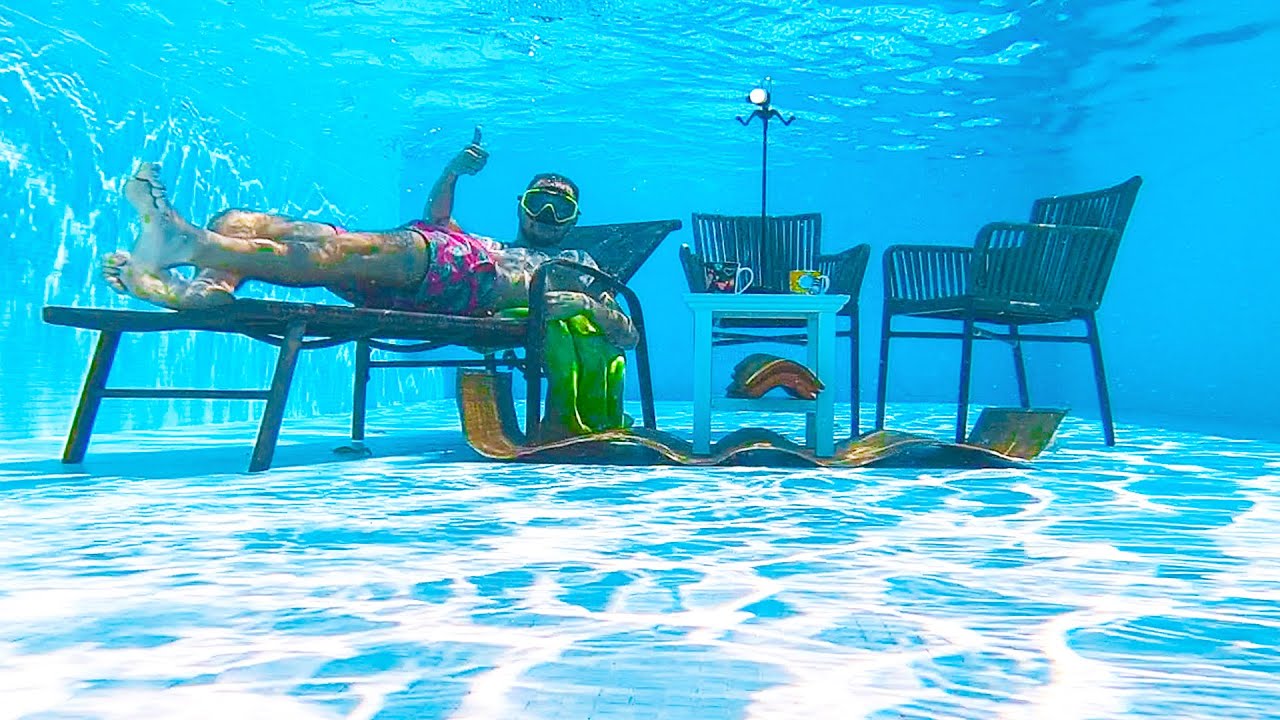 PROVO A VIVERE SOTT'ACQUA **LIVING UNDERWATER**