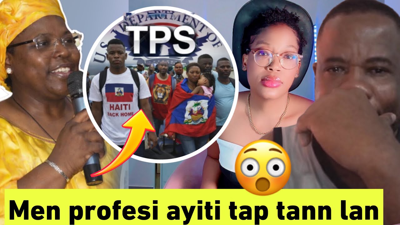 ‼️Men profesi ayiti tap tann nan-| TPS an Danje | ICE ap frape Pòt an Pòt