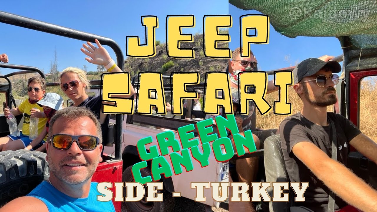 Jeep Safari Side | Green Canyon | Manavgat Waterfall | Antalya | Turkey | Sep 2022 | 4K