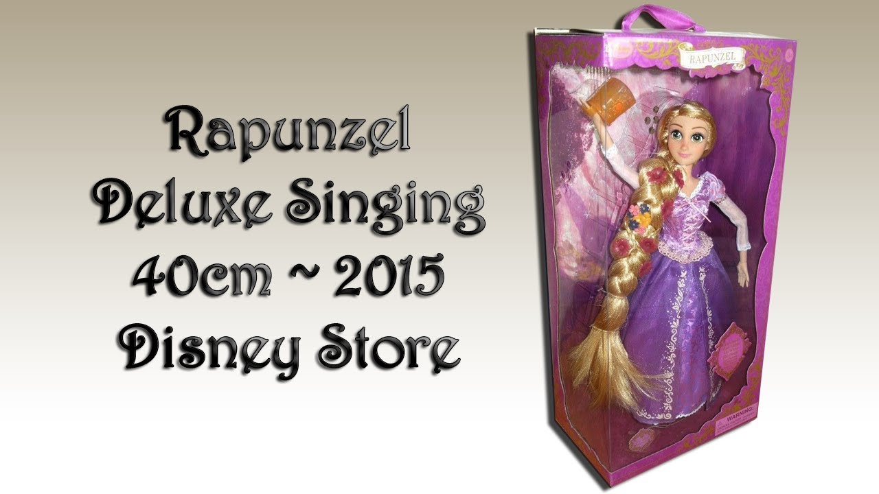 [Review] Boneca Rapunzel Musical 40cm ~ Disney Store (PT-BR)