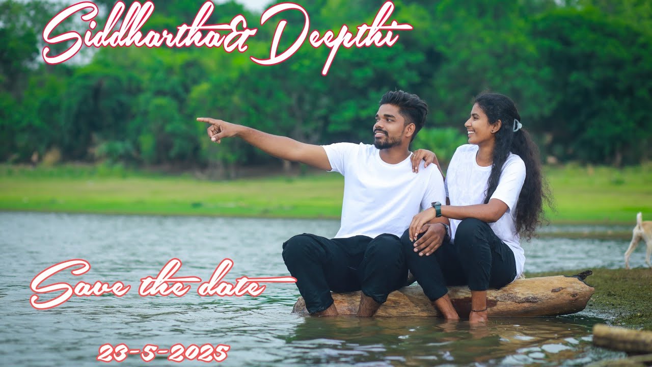 Siddhartha& Deepthi Cristian pre-wedding shoot save the date  by Gk photography yellandu