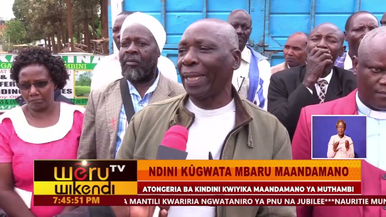 NDINI KÛGWATA MBARU MAANDAMANO
