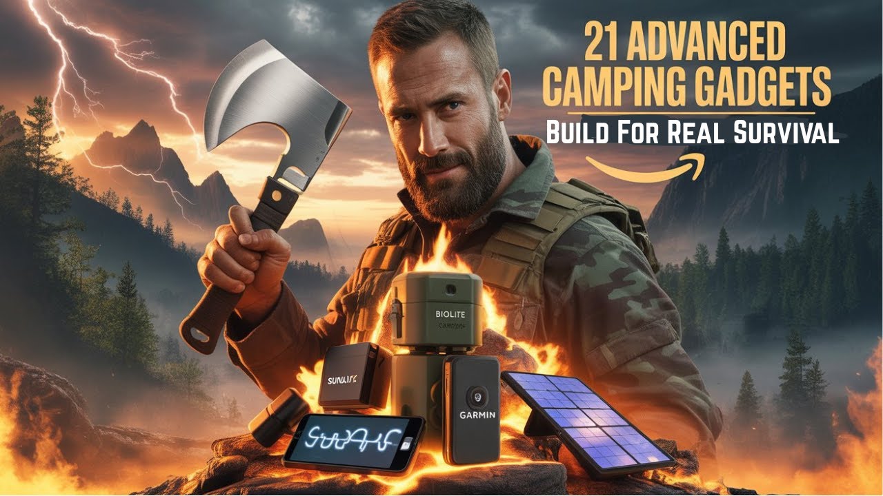 21 Advanced Camping Gadgets on Amazon Built for Real Survival
