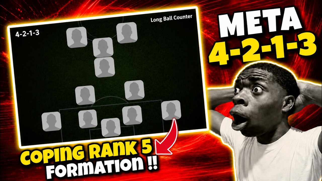 Игрок №1 раскрывает ЛУЧШУЮ схему в eFootball! (ДОМИНИРОВАНИЕ с 4-2-1-3) 👑