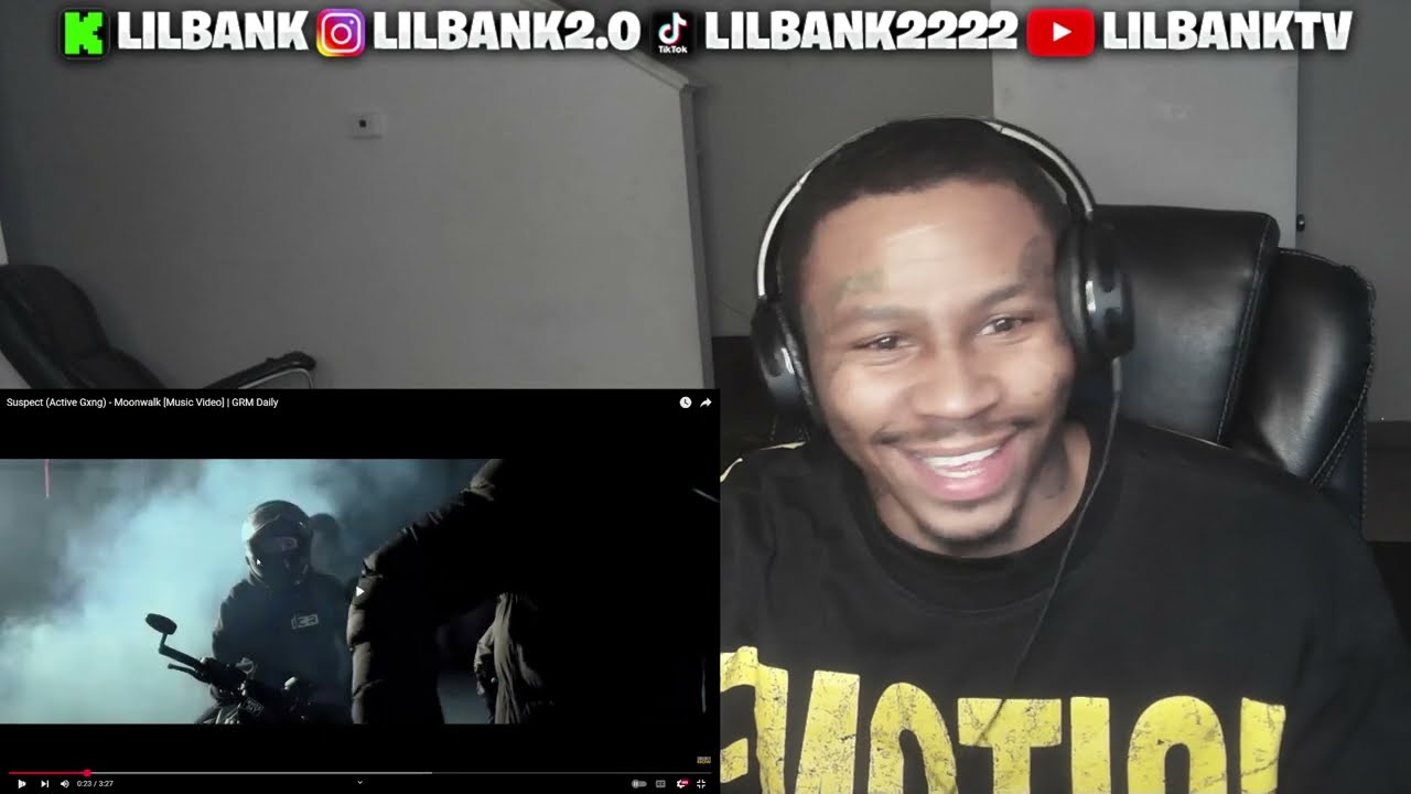 American From NY Reacts To UK DRILL | Suspect (Active Gxng) - Moonwalk [Music Video] | GRM Daily