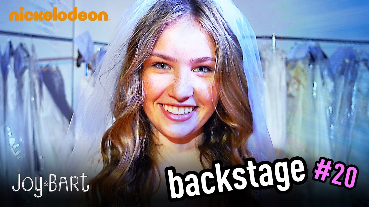 Joy in een bruidsjurk!! - Joy&Bart backstage #20