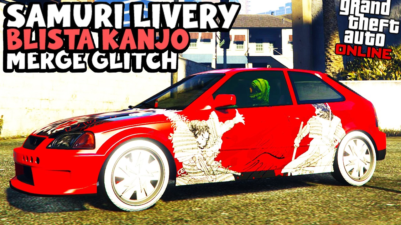 UNLOCK THE SECRET SAMURAI LIVERY! EASY MERGE METHOD