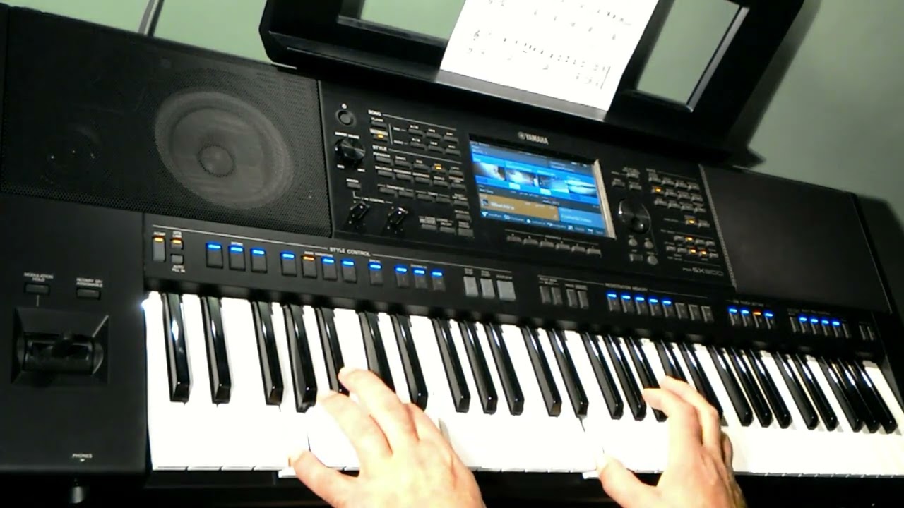 Blue Spanish Eyes Bert Kaempfert Cover YAMAHA PSR SX900