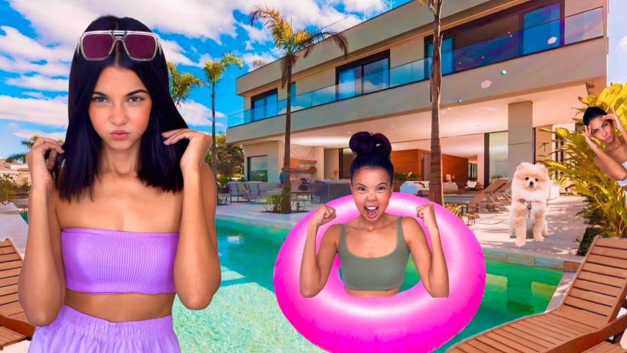 TIPOS DE MÃE  NA PISCINA  RICO VS POBRE 